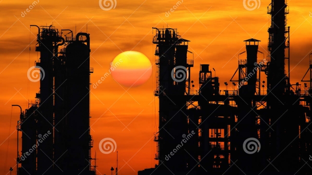 petroleum refinery plant